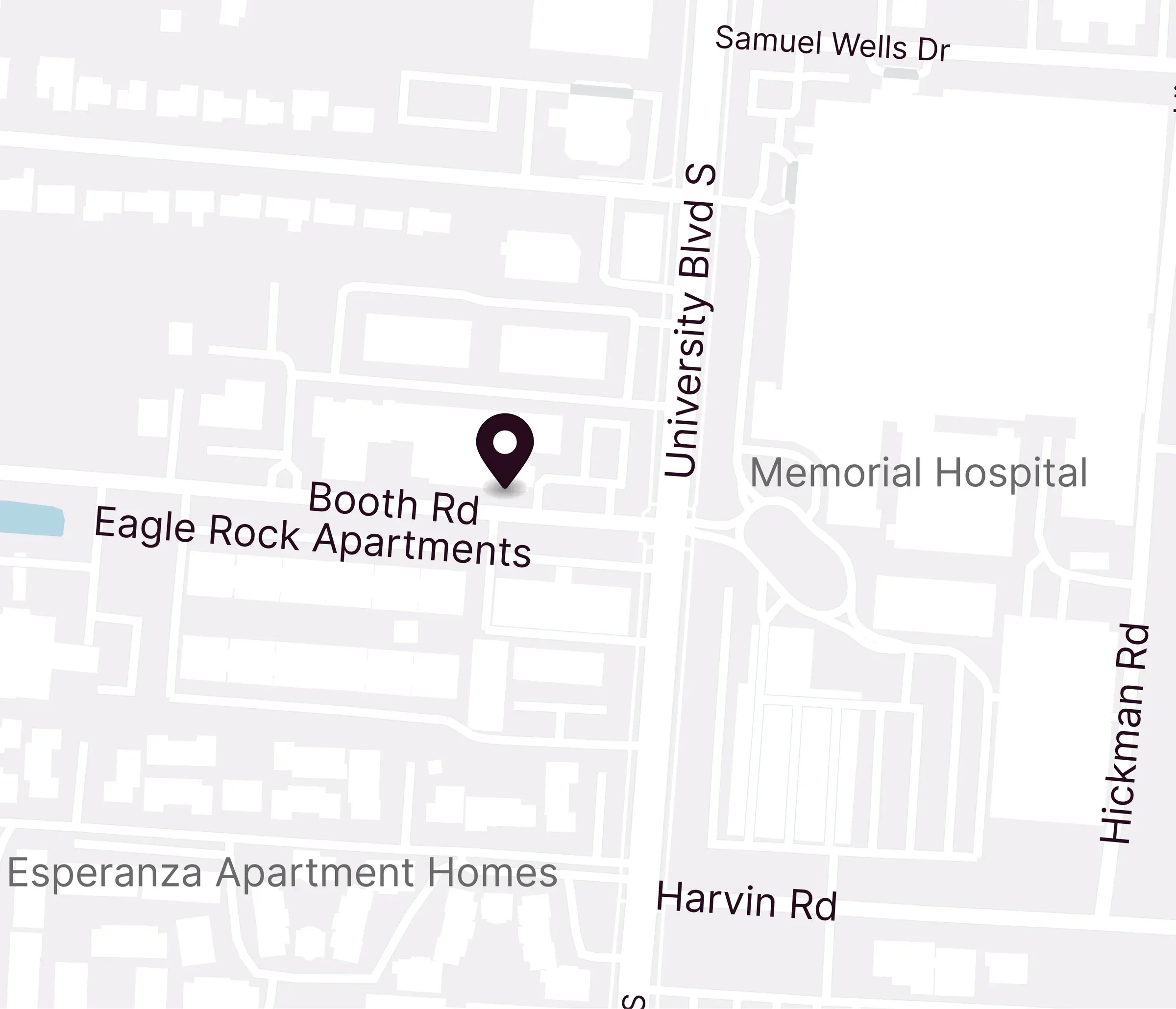Map showing the Vivo Healthcare location at 5157 Park Club Dr, Sarasota, FL 34235