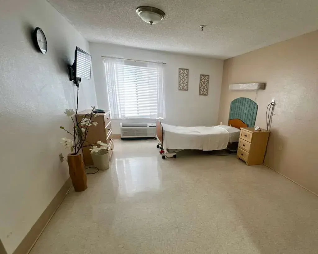 A private resident room at Vivo Healthcare Meadows